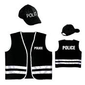 Veston + casquette de police (8/11 ans)