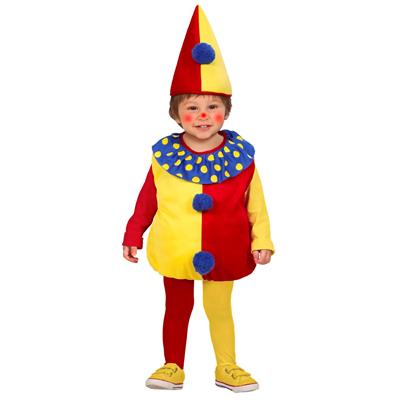 Baby clown rembourré (2/3 ans) - 90/104 cm