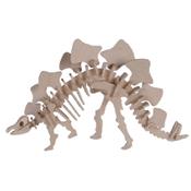 Puzzle Bois 3D Stégosaurus -12 x 30 cm