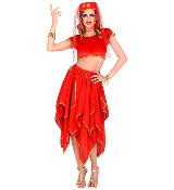 Jupe mousseline rouge danseuse - Multi-taille ( S au XL)