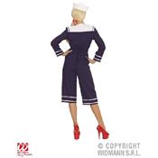 Costume Bleu Marine Girl Chic 50's - Taille M