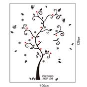 Sticker adhésif arbre généalogique fer forgé (100 x 120 cm)