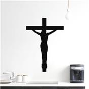 Sticker adhésif crucifix (30 x 42 cm)