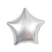 Ballon alu étoile argentée 52 cm