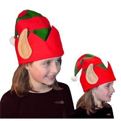 Bonnet de lutin enfant avec oreilles 5/12 ans