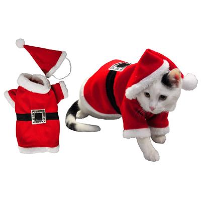 Costume Noël pour chat - chien - 2/5 kilos