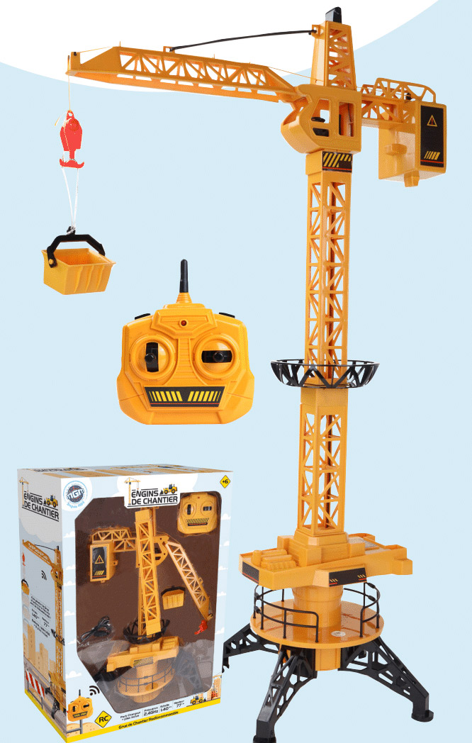 Grue radiocommandé - ht 77 cm