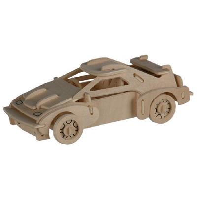 Puzzle Bois 3D Voiture F-20 - 4 x 15 cm