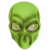 12 Masques alien vert pvc souple