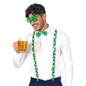 Set saint patrick( lunettes,bretelles et n&#0156;ud de papillon)