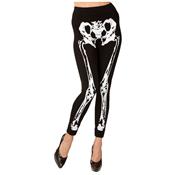 Legging squelette blanc - Taille S/M