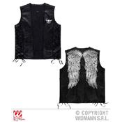 Gilet simili-cuir de biker angel's - (40/44)