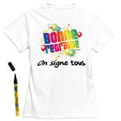 T-Shirt homme retraite à dédicacer - Taille XL