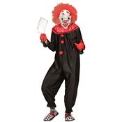 Combinaison Clown Tueur Noir/Rouge - Taille M