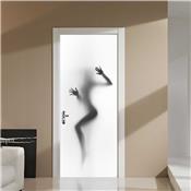 Sticker de porte femme nue - 200 x 79 cm