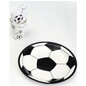 Set de table football (10 assiettes + 10 gobelets + 20 serviettes)