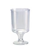 48 verres château à vin/liqueur en PS jetable- 157 ml 