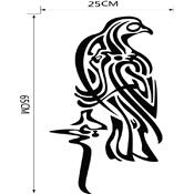 Sticker adhésif oiseau d'orient (25 x 65 cm)