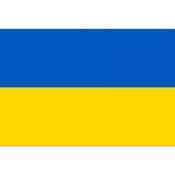 Drapeau Ukraine en polyester - 90 x 150 cm