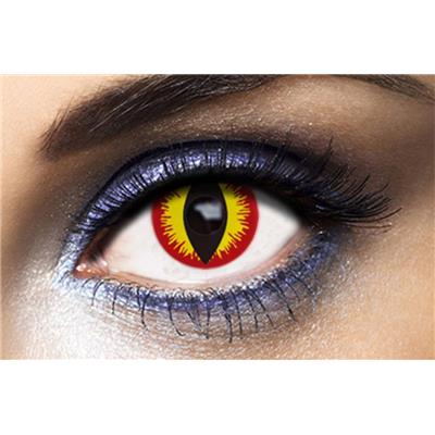 Lentilles de couleur " Devil " ( 1 journée)- sans correction