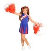 Déguisement Cheerleader Rouge et Bleu -11/13 ans
