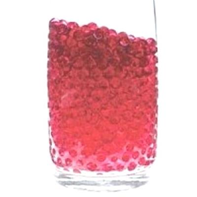 100 billes d'eau hydrogel rouges