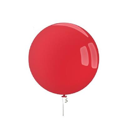 10 Ballons géants rouges diam. 50 cm