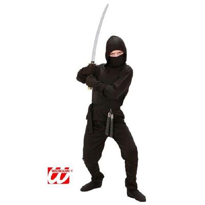 Déguisement Ninja Full Black (8/10 ans)