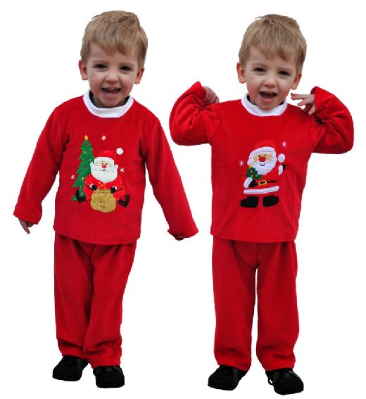 1 Pyjama de noël (2 modèles assortis) - 2/3 ans