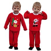 1 Pyjama de noël (2 modèles assortis) - 2/3 ans