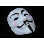 6 Masques Anonymous Rigide (PVC)
