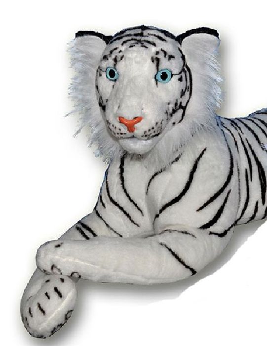 peluche tigre blanc pas cher