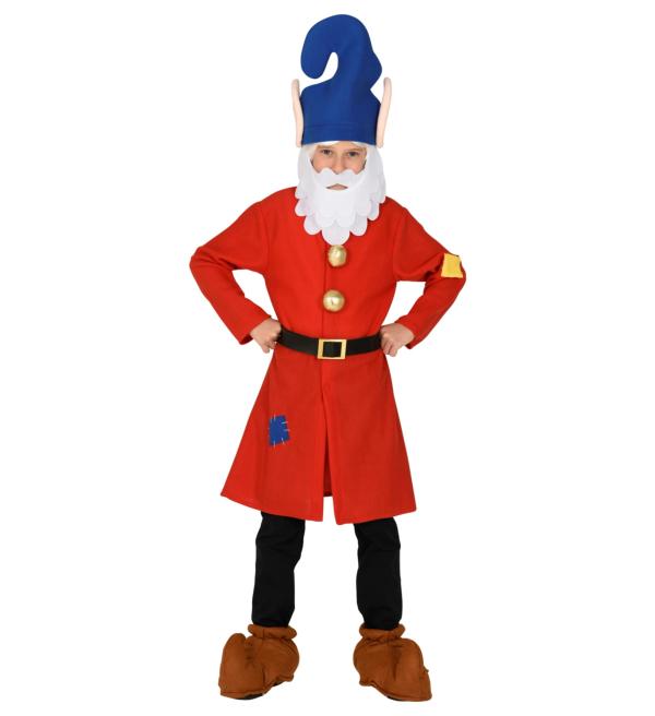 Déguisement lutin rouge enfant - 5/7 ans