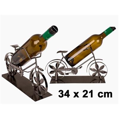 Support bouteille métal bicyclette 34 x 21 cm