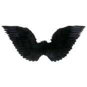Ailes d'Ange Oiseau Noir -70 x 45 cm