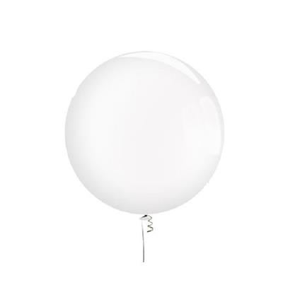 10 Ballons géants blancs diam. 50 cm