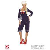 Costume Bleu Marine Girl Chic 50's - Taille L