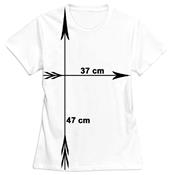 T-shirt blanc créatif - 6/7 ans