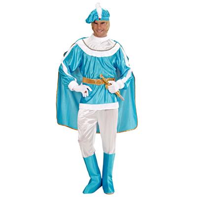 Costume prince bleu renaissance - (40/42)