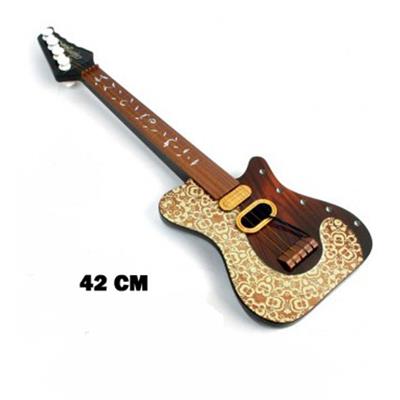 Guitare PVC 42 cm avec médiator décorée