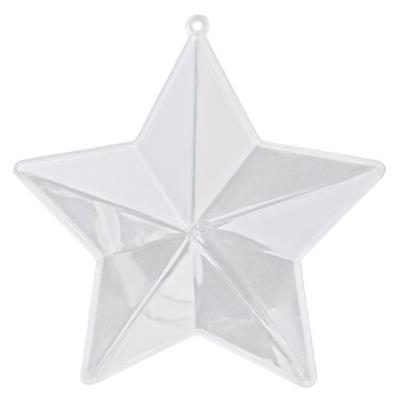 3 contenants étoiles PVC 3D - 10 x 10 cm