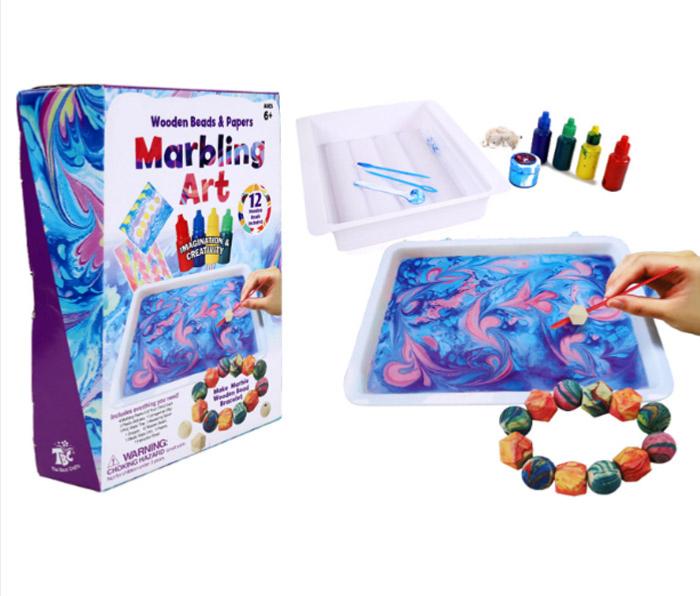 Coffret marbling art peinture créative