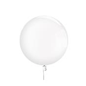 Ballon ultra géant blanc diam. 70 cm