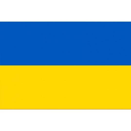 Drapeau Ukraine en polyester - 90 x 150 cm