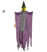 Sorcière déco Halloween 138 cm de haut