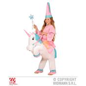 Déguisement licorne gonflable enfant