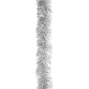 Guirlande chenille argent - 2 mètres