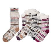 1 paire de chaussettes polaires femme 36/41 (assorties)