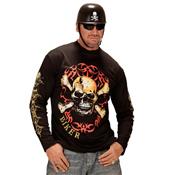 Sweat motard tête de mort -Taille M/L