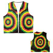 Gilet Ouvert Rasta Polyester Mixte - (40/44)